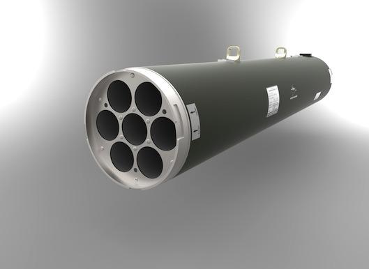 2.75 in rocket pods for 7 rockets