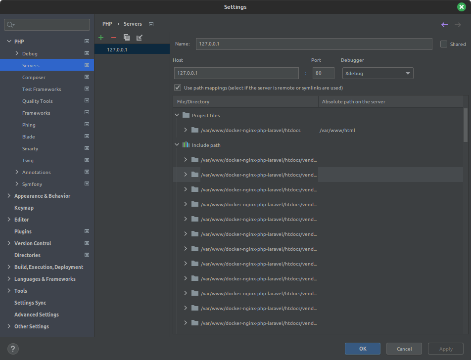 Path mappings
